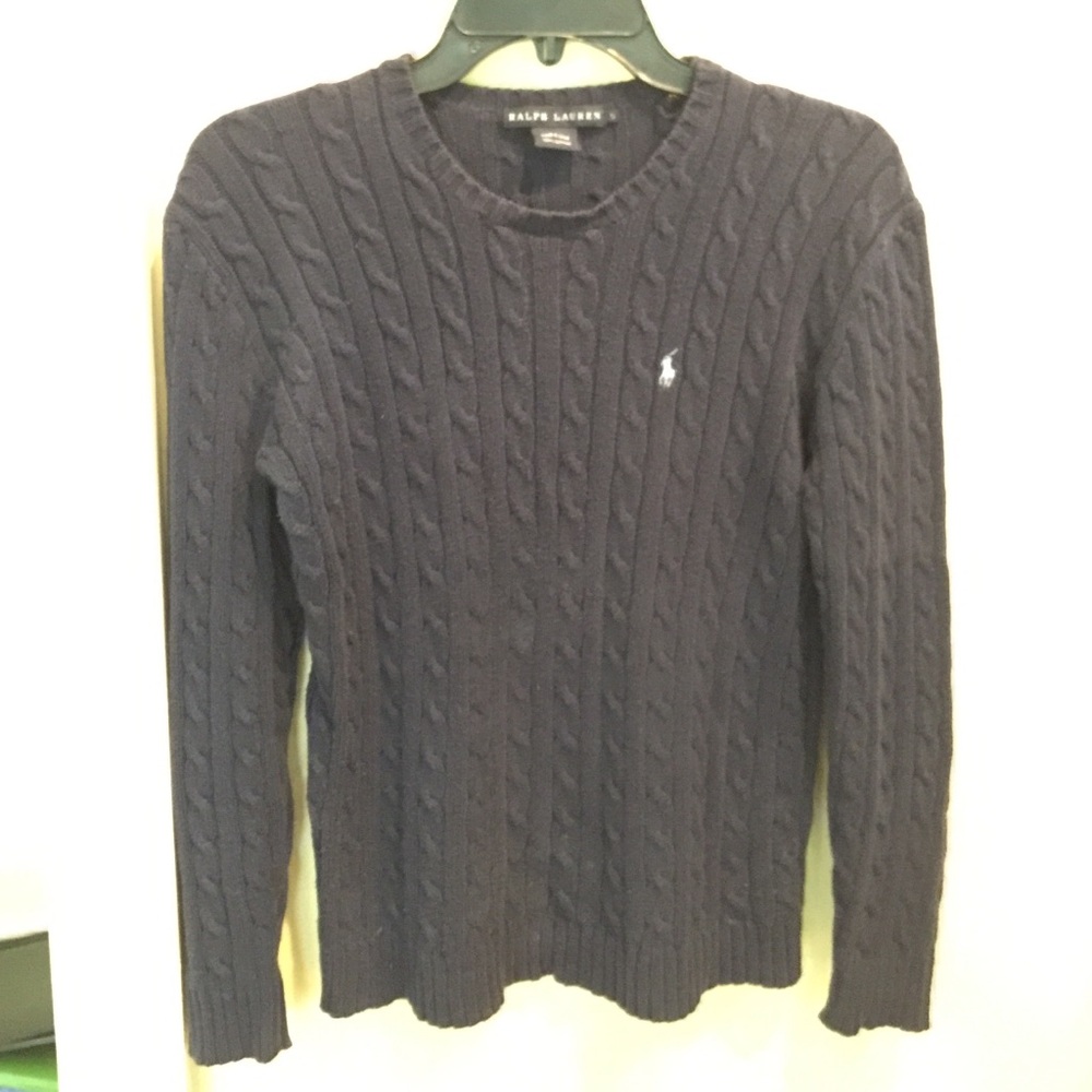 Ralph Lauren 100% cotton Cableknit sweater